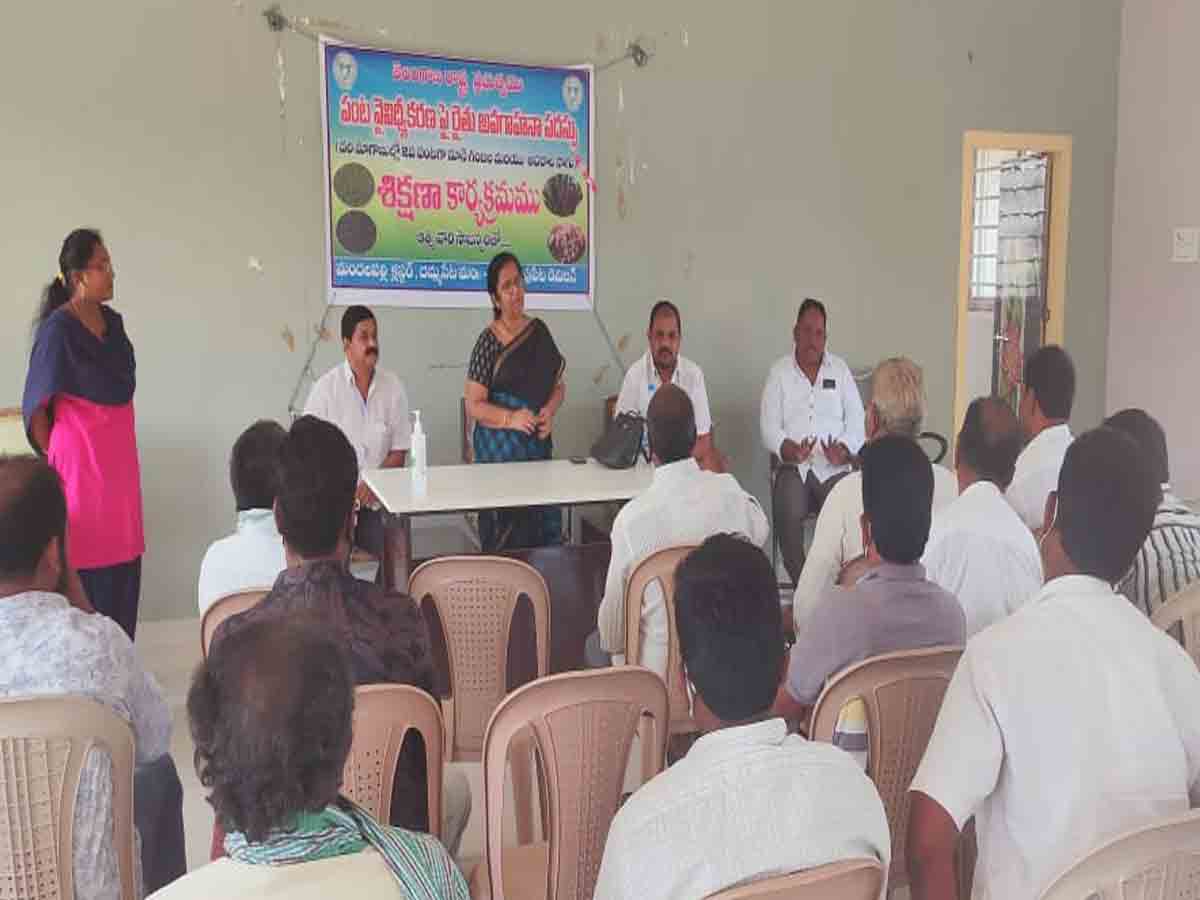 Aswaraopeta | ప్రత్యామ్నాయ పంటలు సాగు చేయండి…