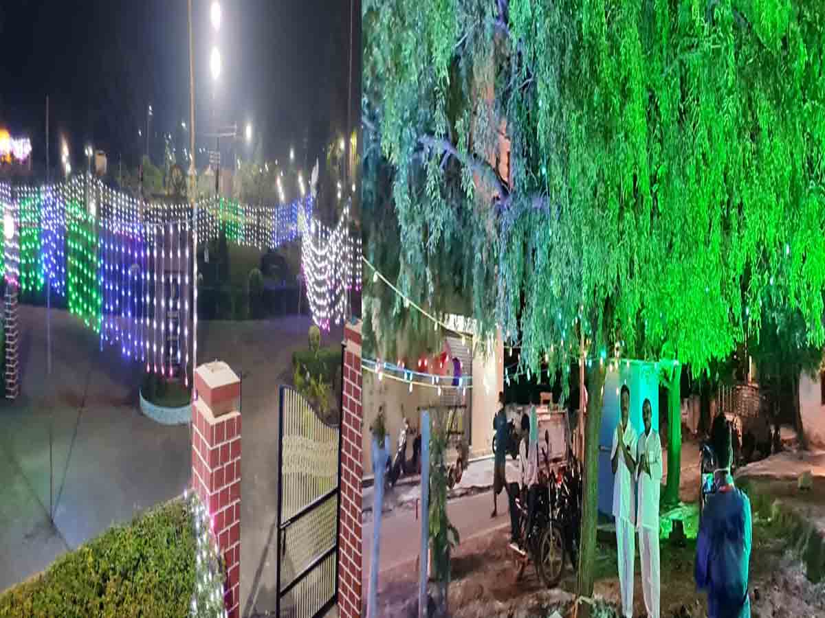 Dasara | కొత్తగూడెంలో జరిగే దసరా సంబురాలకు ఏర్పాట్లు పూర్తి..