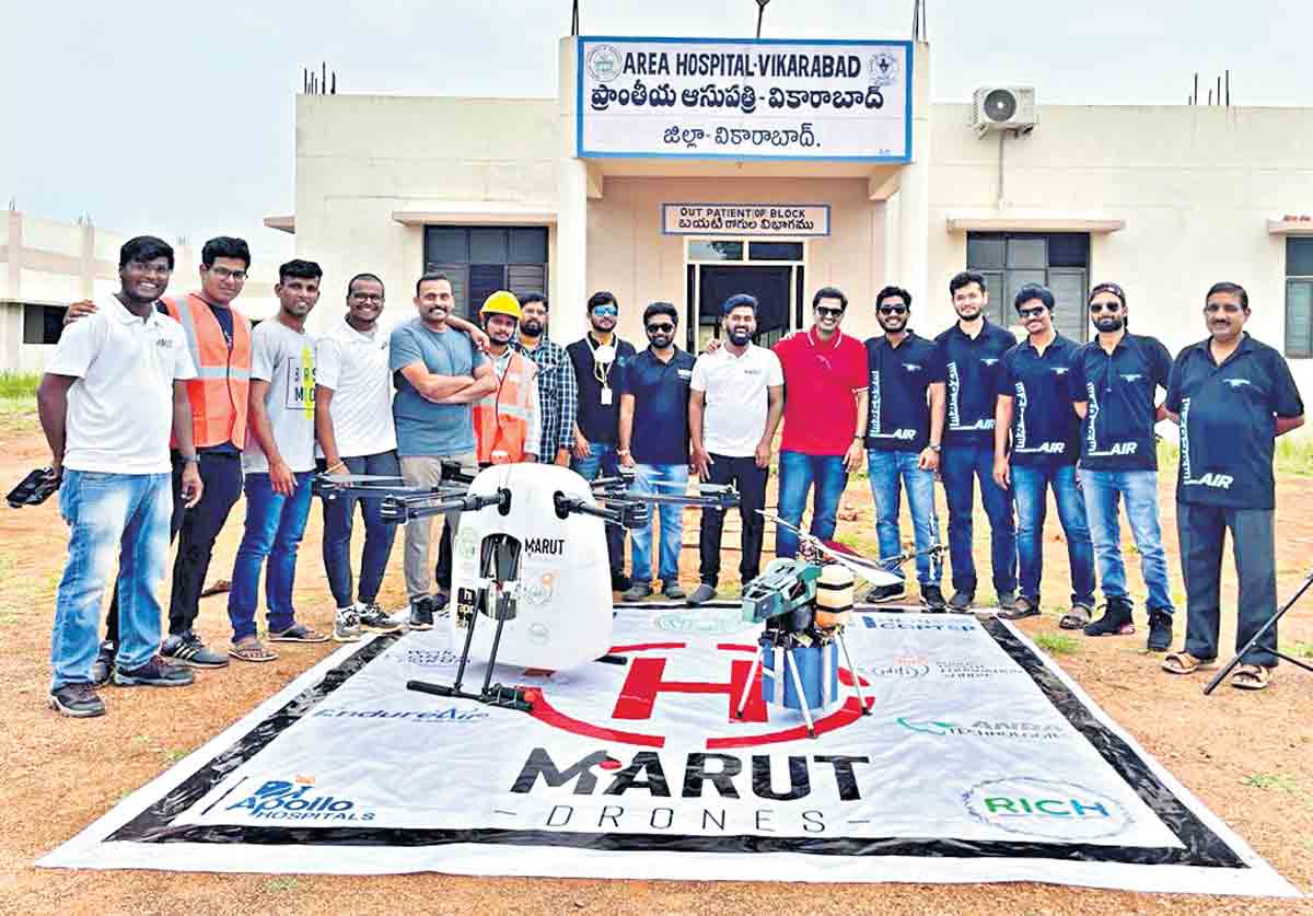 ప్రధాని మెచ్చుకునేలా.. ఆకాశంలో రవాణా!!