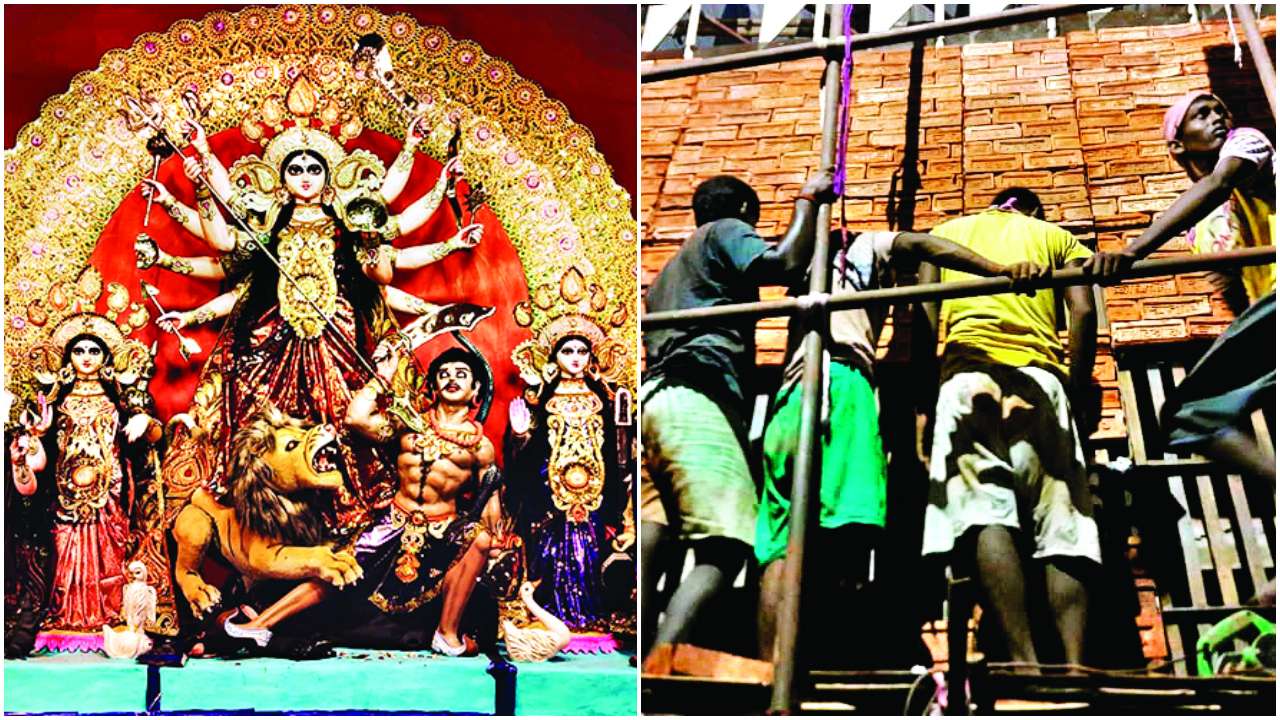 హిందువుల కోసం దుర్గా పూజ‌ మంట‌పం ఏర్పాటు చేసిన ముస్లింలు!