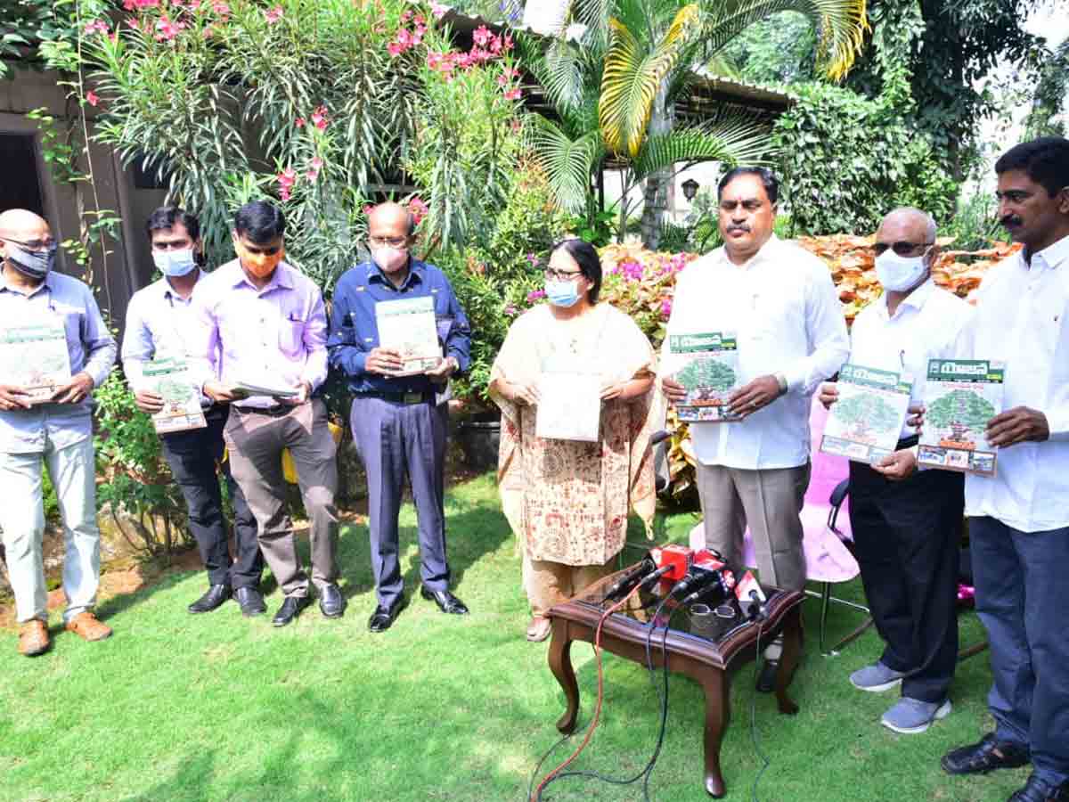 యోజన పత్రికను ఆవిష్కరించిన మంత్రి ఎర్రబెల్లి