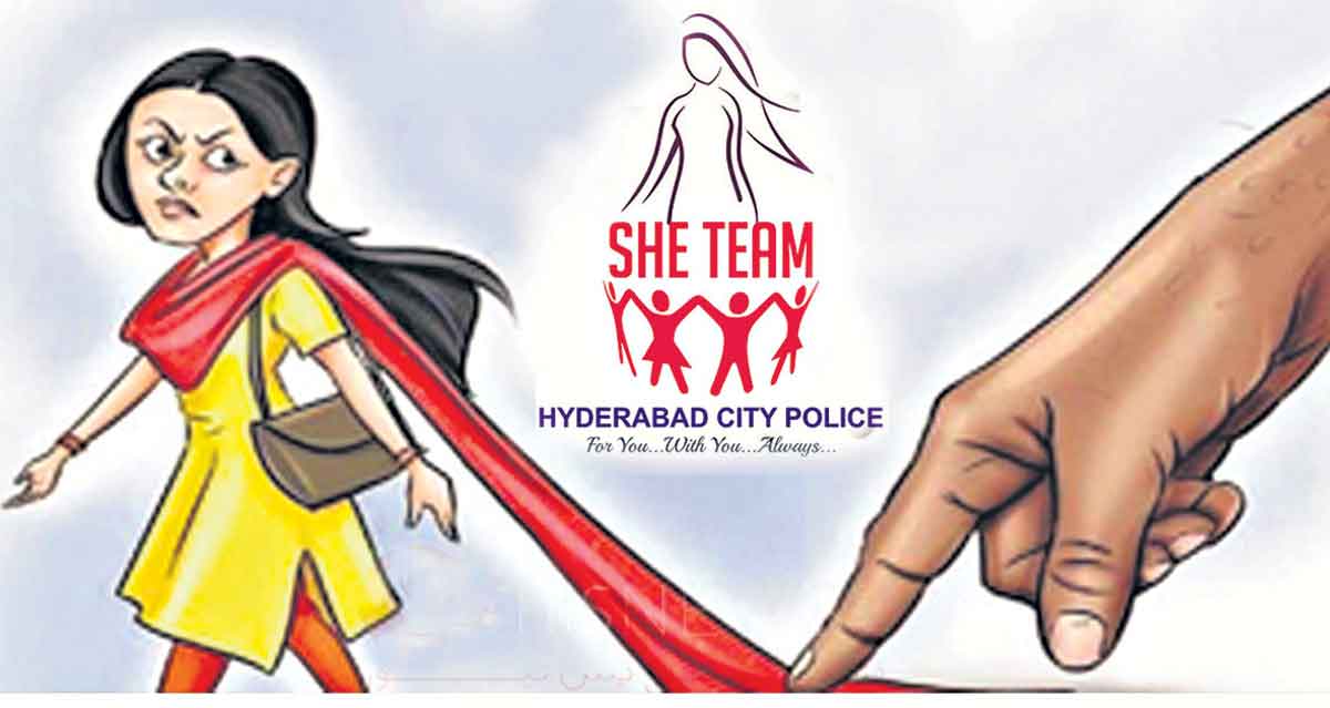 She team | ఆ వ‌య‌సు వాళ్లే అమ్మాయిల‌ను ఎక్కువ‌గా వేధిస్తున్నారంట‌