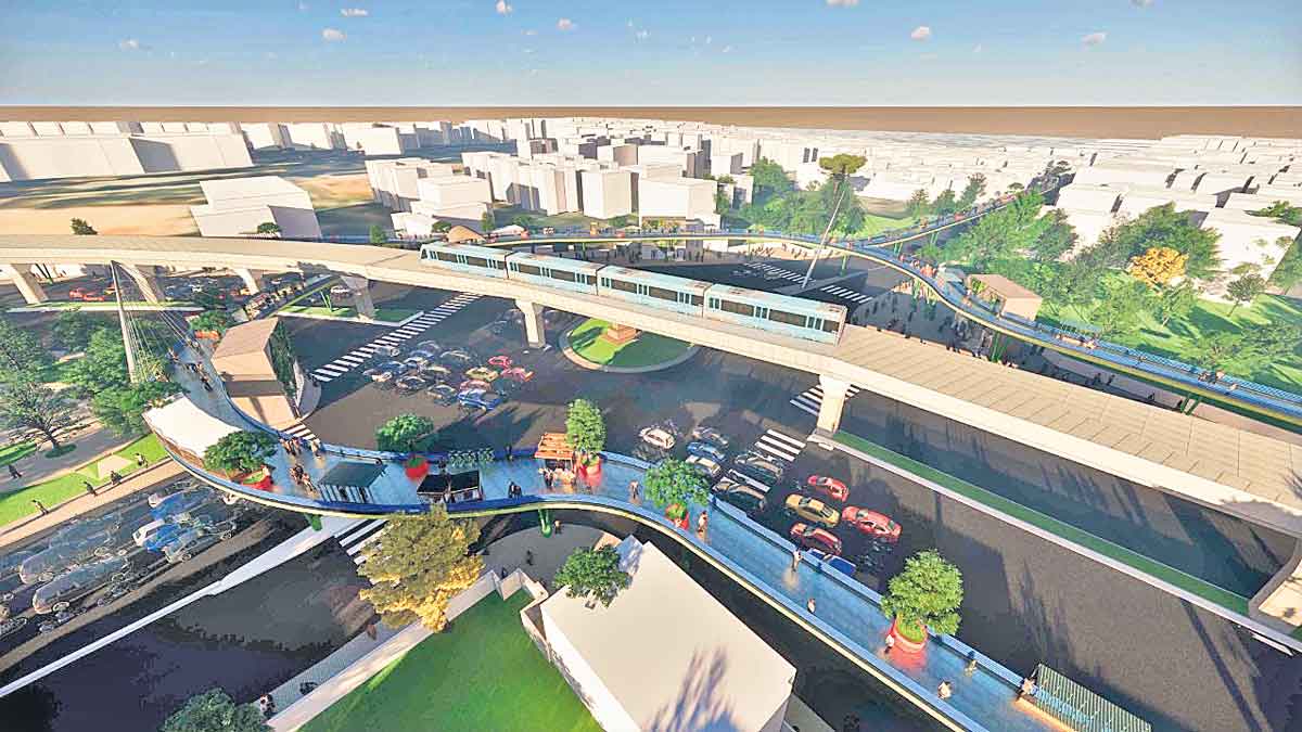 మెట్రోపై నుంచి ఫ్లైఓవర్‌