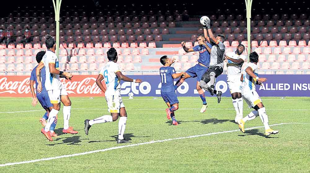 గోల్‌ లేకుండానే భారత్‌, శ్రీలంక మ్యాచ్‌ ‘డ్రా’