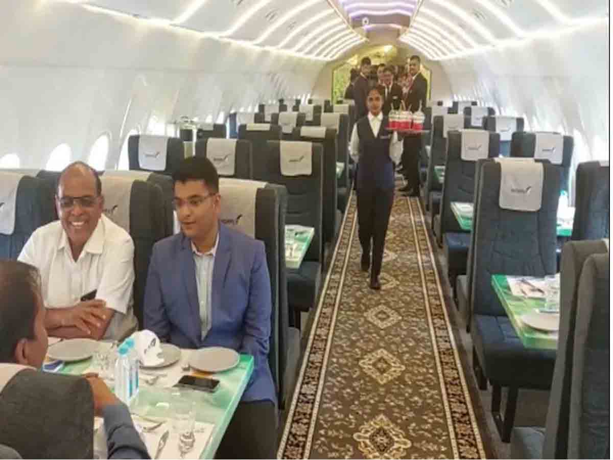 airplane restaurant : గాల్లో తేలిన‌ట్టుందే!