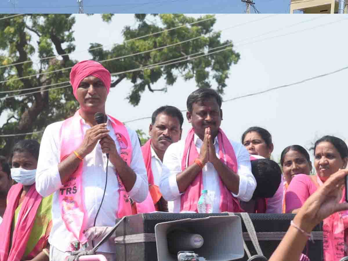 Huzurabad | బీజేపీకి ఓటువేయ‌డం అంటే మ‌న వేలితో మ‌న క‌న్నునే పొడుచుకోవ‌డం..: మంత్రి హ‌రీశ్‌రావు