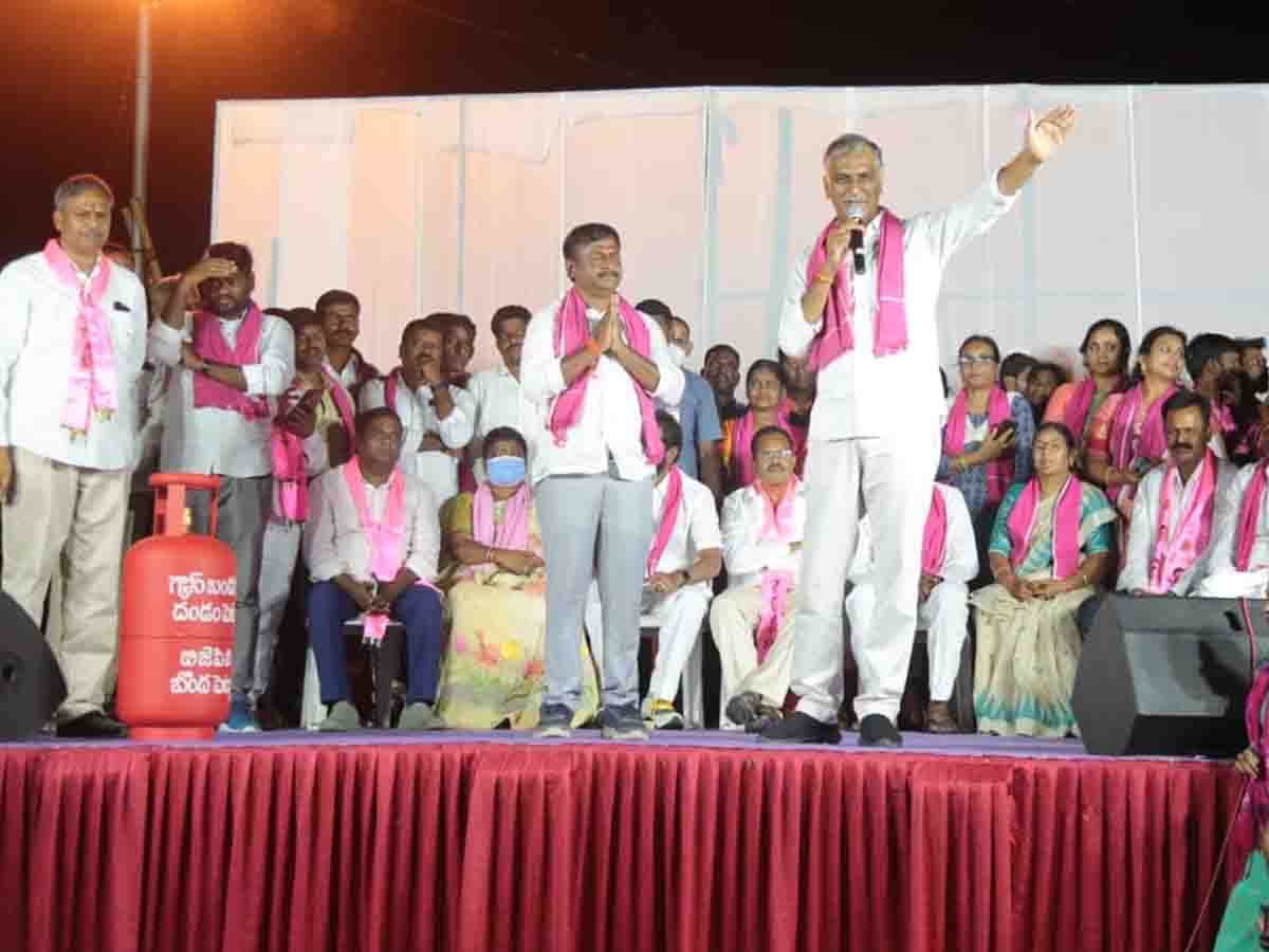 Harishrao | టీఆర్ఎస్ గెలుపు ఖాయం..అన్ని స‌ర్వేల్లోనూ సుస్ప‌ష్టం: మంత్రి హ‌రీశ్‌రావు