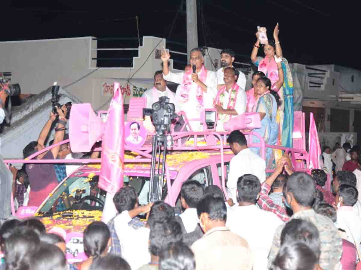 Huzurabad | రాజేంద్రా..నీ జనరేటర్ లో డీజిల్ అయిపోయింది!! మంత్రి హ‌రీశ్‌రావు చుర‌క‌లు..