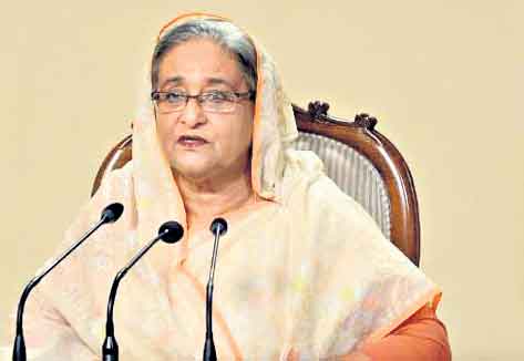 దౌర్జన్యకారులపై కఠిన చర్యలు: హసీనా