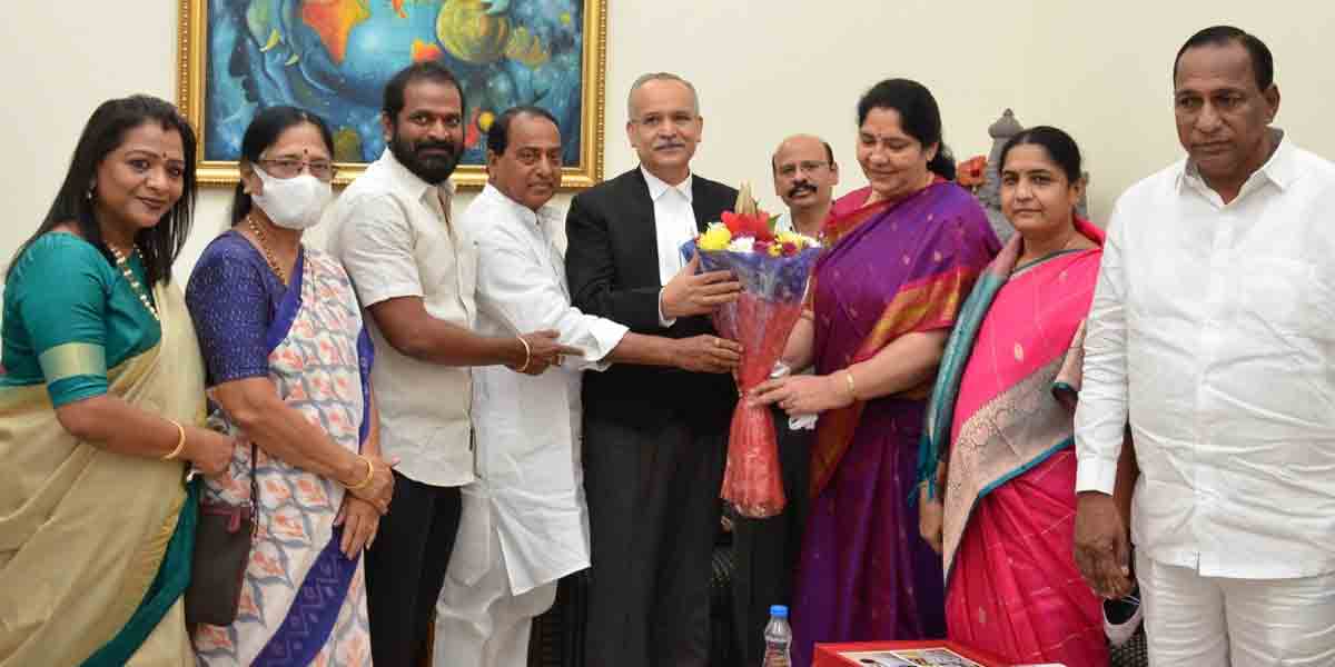 జస్టిస్ సతీష్ చంద్ర శర్మకు శుభాకాంక్షలు తెలిపిన మంత్రులు