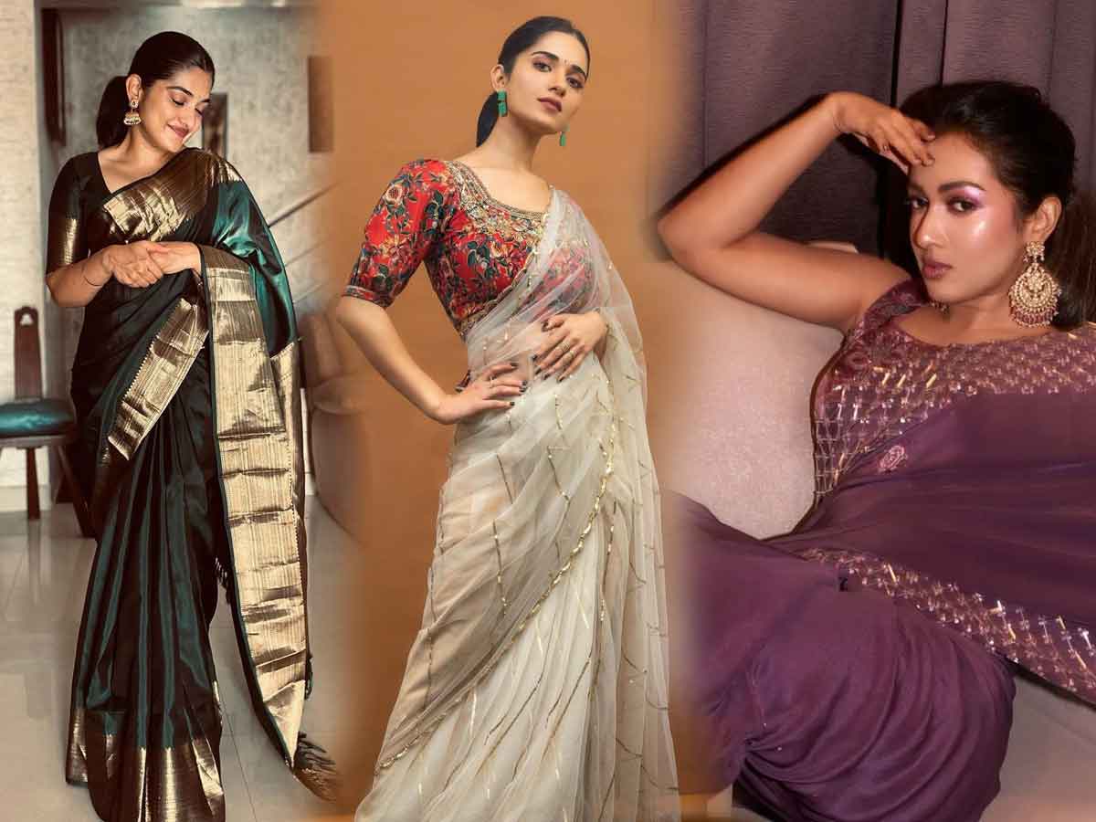 Instagram Updates: చీర‌లో తార‌ల త‌ళుక్కులు