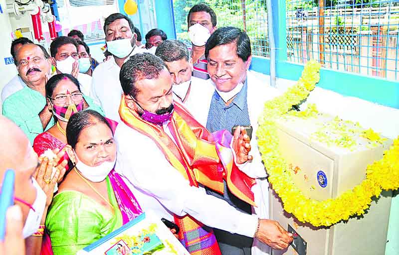 జిల్లా దవాఖానలో ఆక్సిజన్‌ ప్లాంట్‌