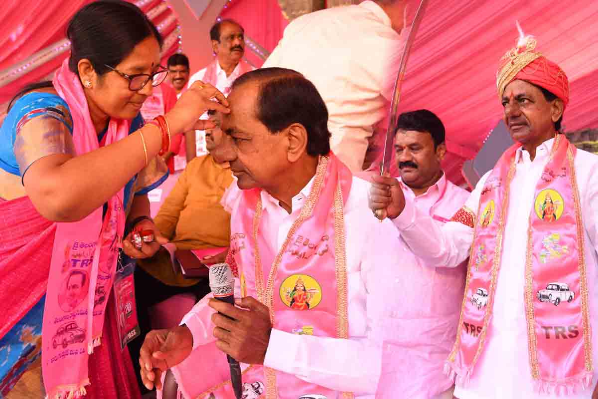 20 Years of TRS: టీఆర్ఎస్ ప్లీనరీ ఫొటోలు