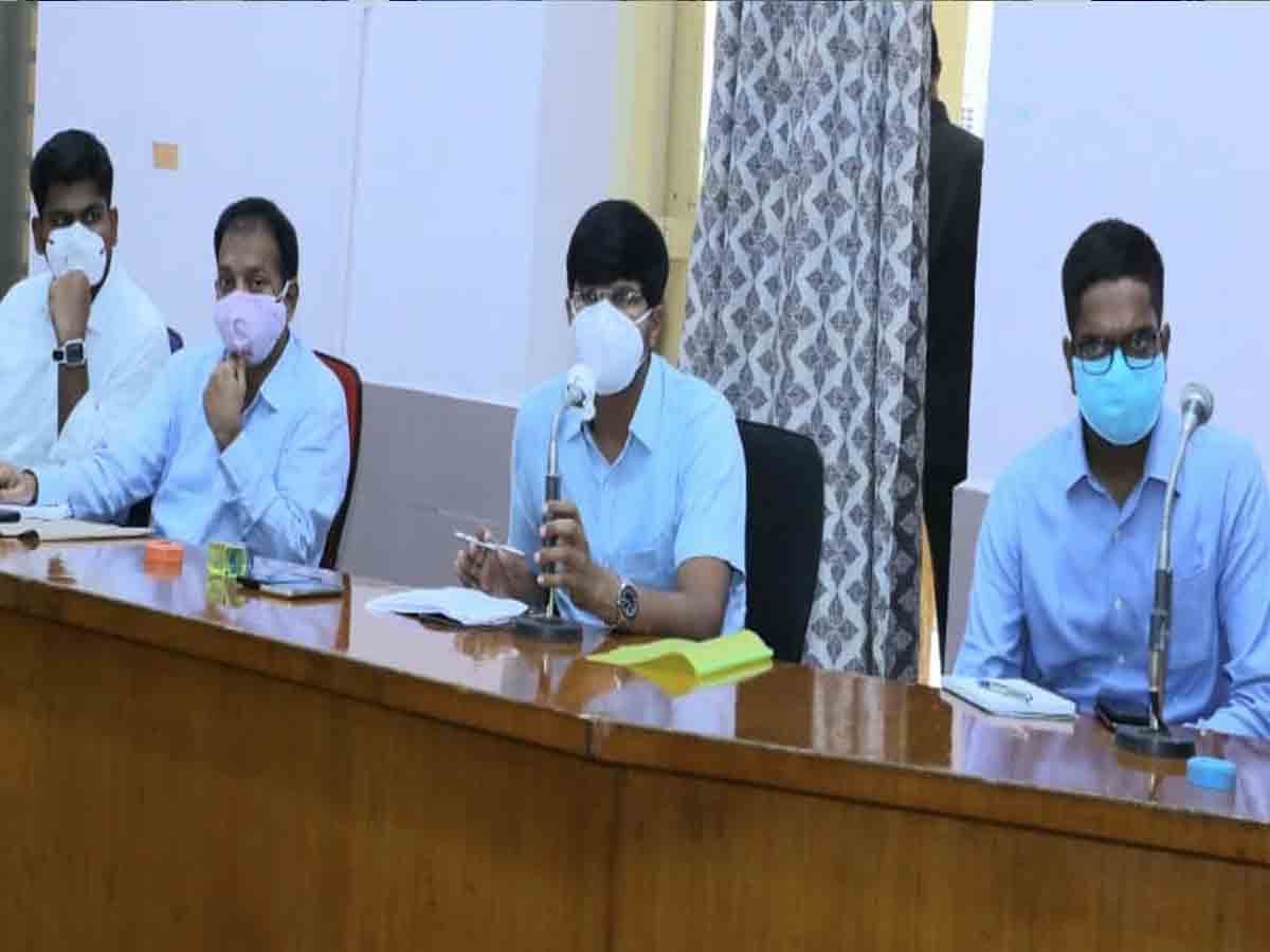 Collector | ఇంటర్మీడియట్ పరీక్షలు పకడ్బందీగా నిర్వహించాలి: జిల్లా కలెక్టర్ వీ.పీ.గౌతమ్..