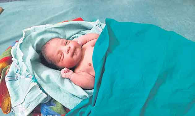 ముళ్లపొదల్లో ఆడశిశువు