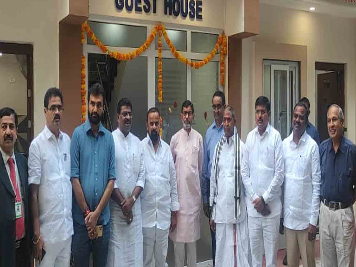 Khammam | టెస్కాబ్ విశ్రాంతి భవనం ప్రారంభోత్సవంలో డీసీసీబీ చైర్మన్..