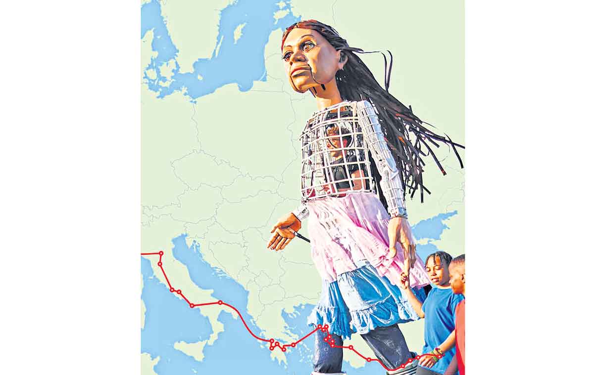 Little Amal | ఇంగ్లాండ్‌లో‘లిటిల్‌ అమల్‌’