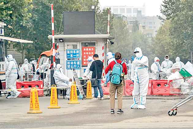 చైనాలో ఓ కౌంటీ అంతటా లాక్‌డౌన్‌