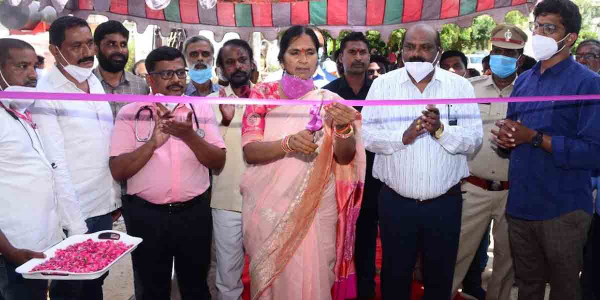 ప్రజారోగ్యానికి ప్రాధాన్యత : ఎమ్మెల్యే పద్మాదేవేందర్‌రెడ్డి