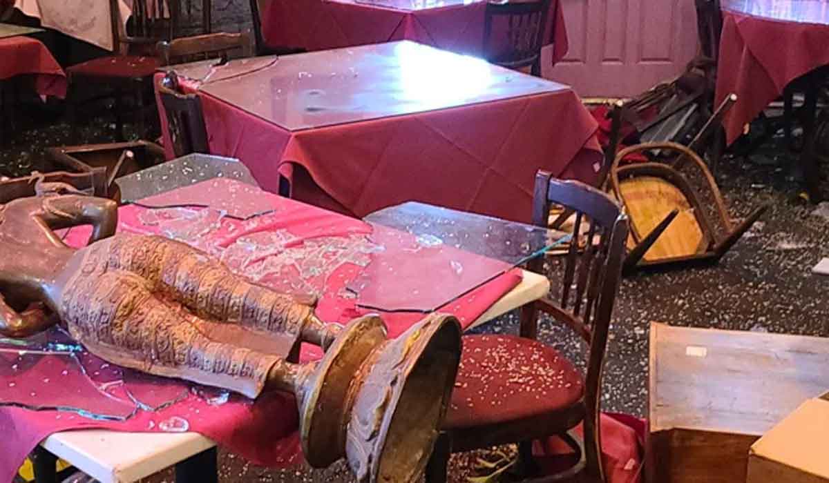 అమెరికాలో భార‌త రెస్టారెంట్ ధ్వంసం.. రంగంలోకి ఎఫ్‌బీఐ