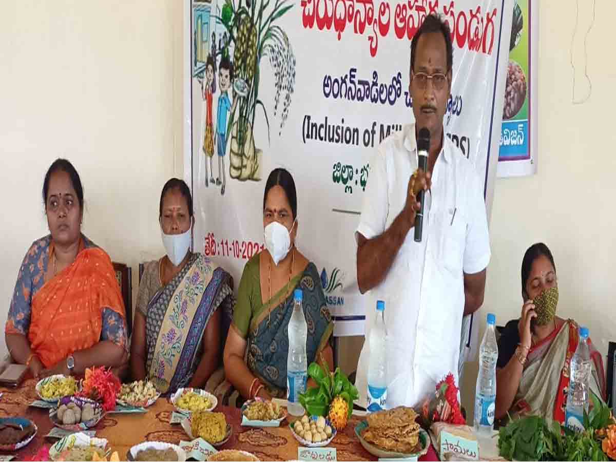 Aswaraopeta | చిరుధాన్యాలు.. ధీర్ఘకాలిక వ్యాధుల నివారణకు దివ్యౌషధం..