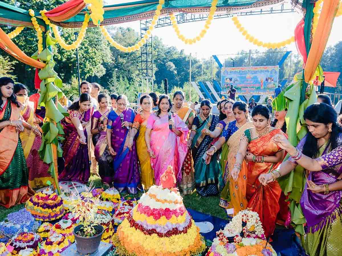గ్రేటర్‌ అట్లాంటా తెలంగాణ సొసైటీ ఆధ్వర్యంలో ఘనంగా బతుకమ్మ సంబురాలు
