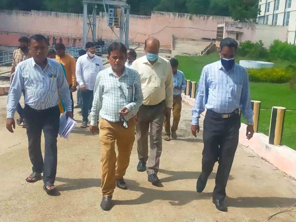 ఏఎమ్మార్పీ ప్రాజెక్టును సందర్శించిన కృష్ణా రివర్‌ బోర్డు బృందం