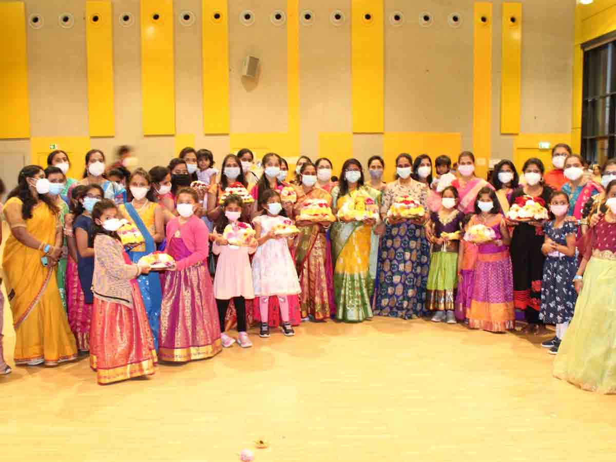 జర్మనీలో ఘనంగా బతుకమ్మ వేడుకలు