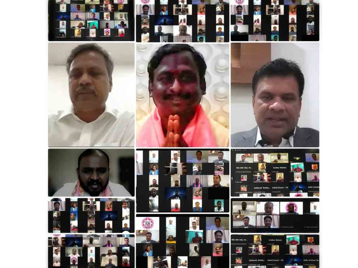 Huzurabad | గెల్లు శ్రీనివాస్‌ యాదవ్‌తో 50 దేశాల ఎన్నారైల సమావేశం