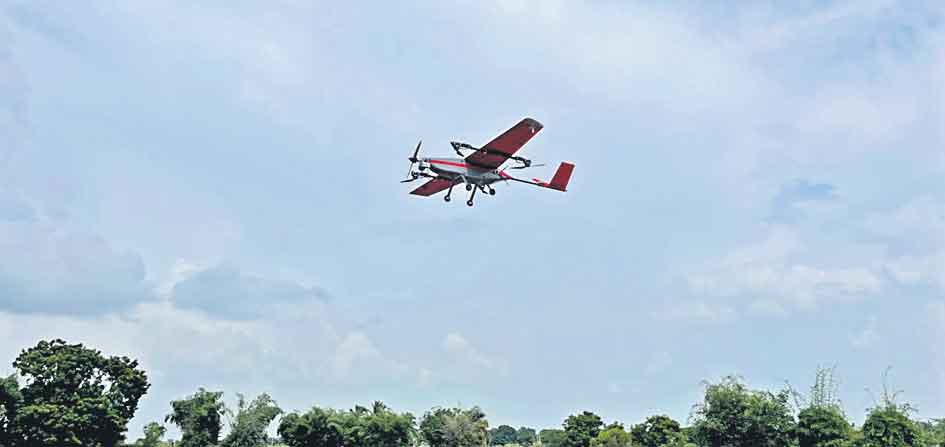 విమానం తరహాలో టీ-వర్క్స్‌ ‘యూఏవీ’