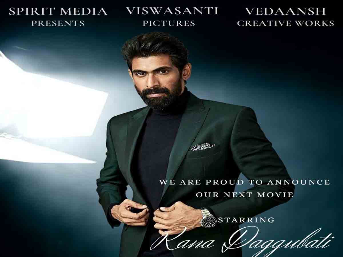 Rana: రానా పాన్ ఇండియా ప్రాజెక్ట్‌పై అఫీషియ‌ల్ ప్ర‌క‌ట‌న వ‌చ్చేసింది..!