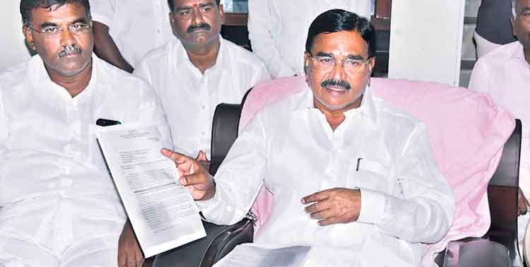 వడ్లపై నిరంజన్‌రెడ్డి సవాల్‌