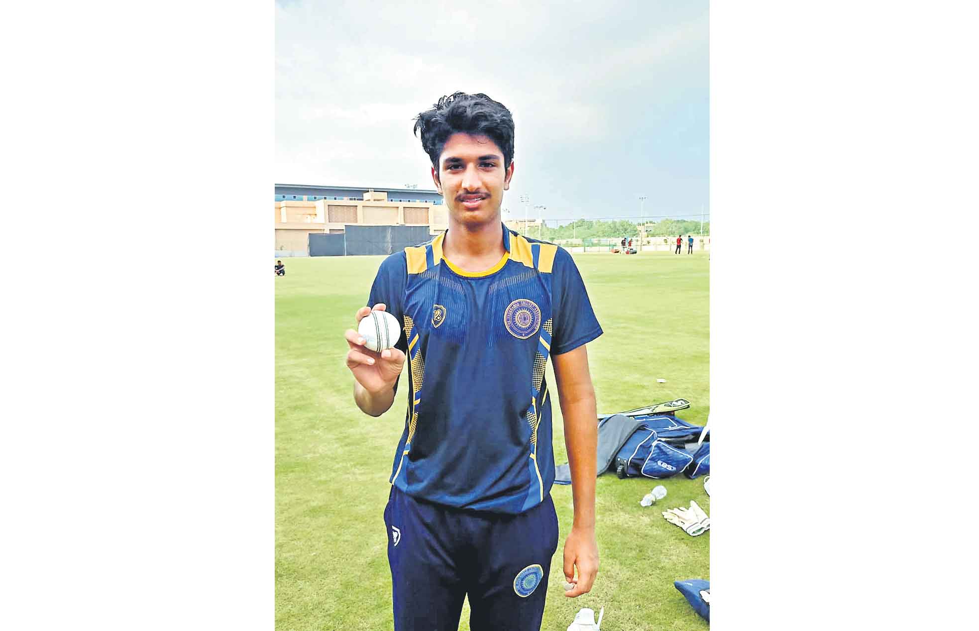 రిశీత్‌రెడ్డి ‘సిక్సర్‌’