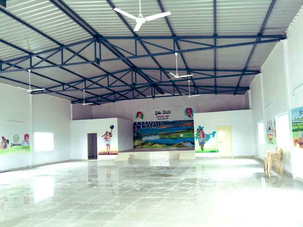 Aswaraopeta | సమావేశాలు, శుభకార్యాలకు అద్దెకు రైతువేదికలు..