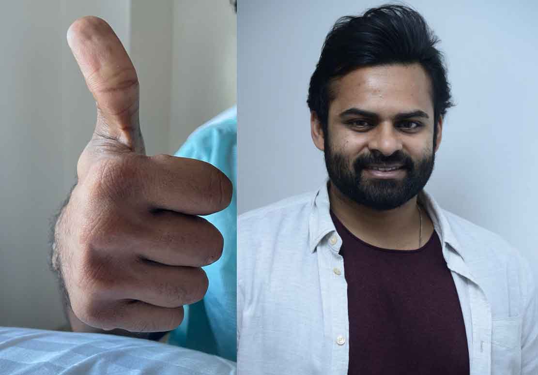 Sai Dharam Tej : మీ ప్రేమకు కృతజ్ఞతలు