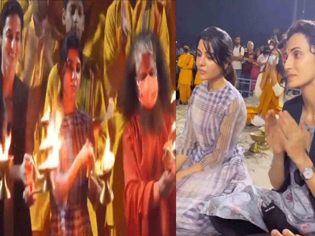 Samantha: భ‌క్తి పార‌వ‌శ్యంలో మునిగి తేలుతున్న స‌మంత‌