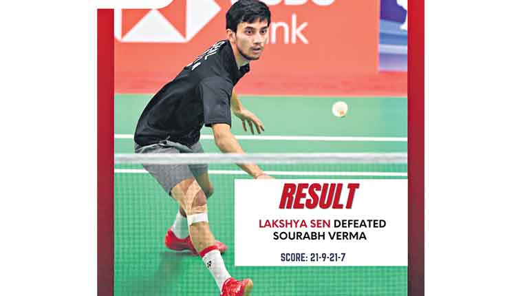 సైనా నిష్క్రమణ.. లక్ష్యసేన్‌ ముందంజ