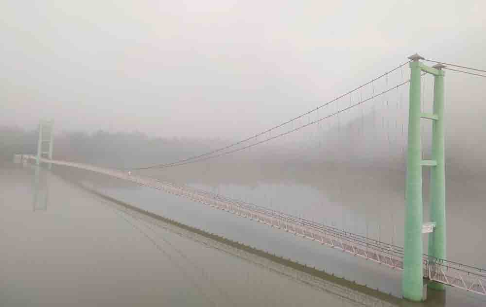 ‘లక్నవరం’పై మంచుదుప్పటి