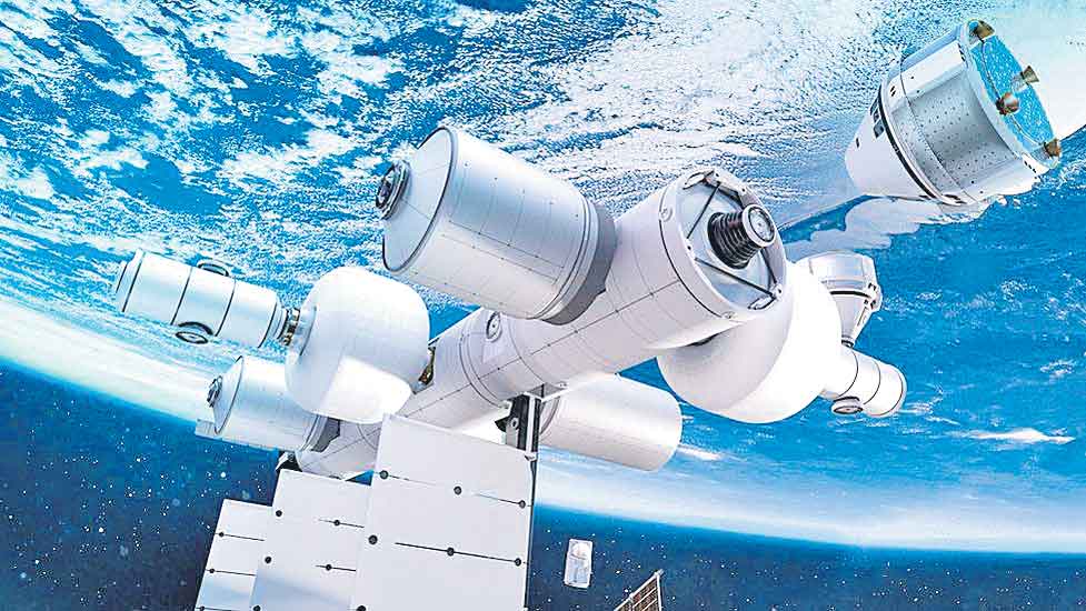 రోదసిలో బెజోస్‌ బిజినెస్‌ పార్క్‌