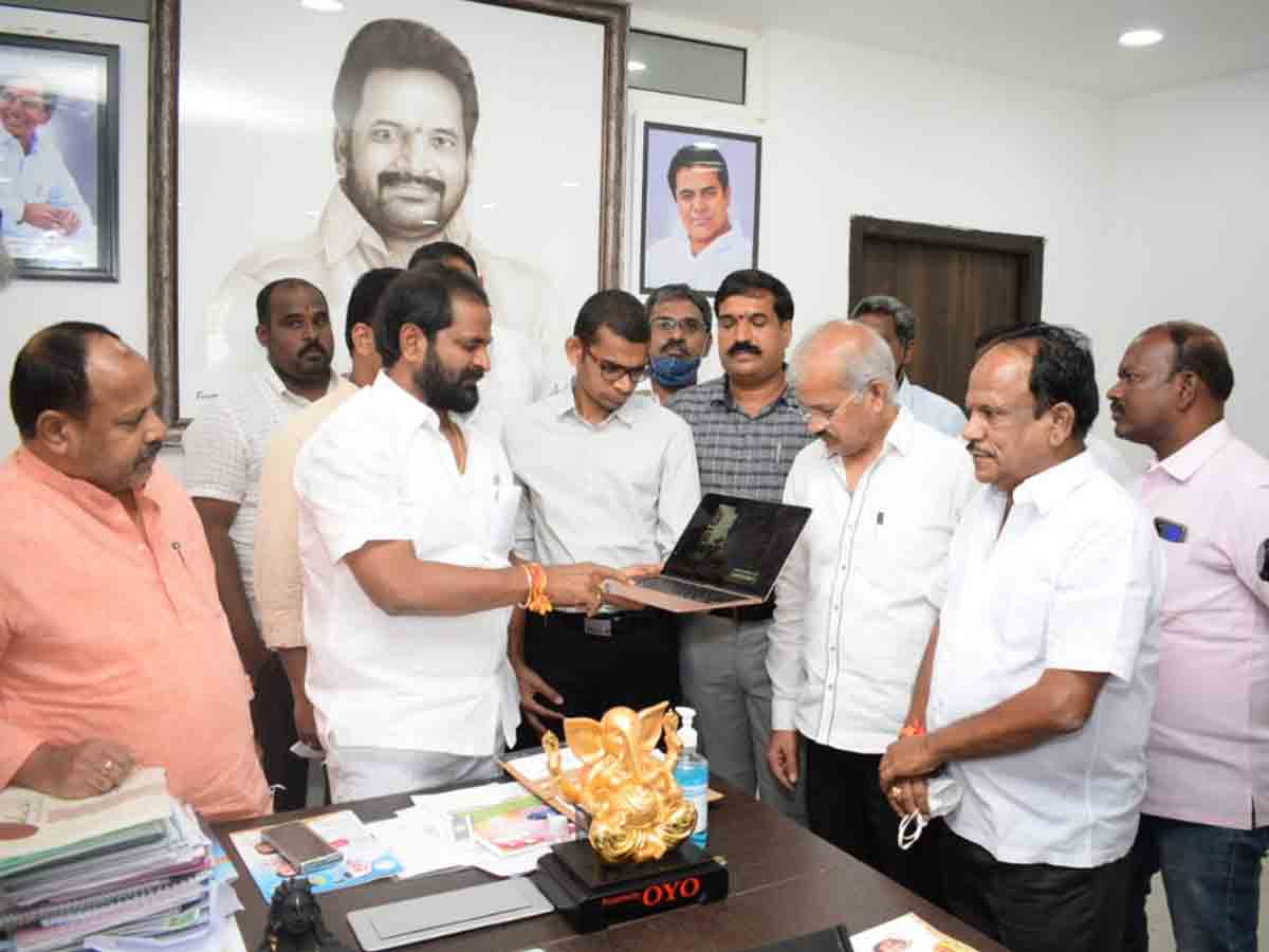 ‘టూరిజం షార్ట్ ఫిల్మ్’ను ఆవిష్కరించిన మంత్రి శ్రీనివాస్‌గౌడ్‌