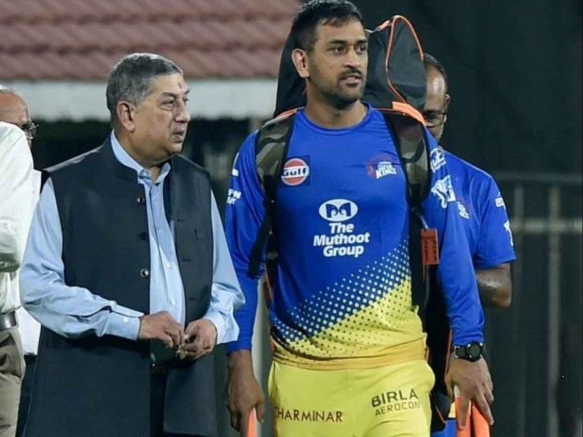 ధోనీ లేనిదే సీఎస్‌కే లేదు: శ్రీనివాసన్‌