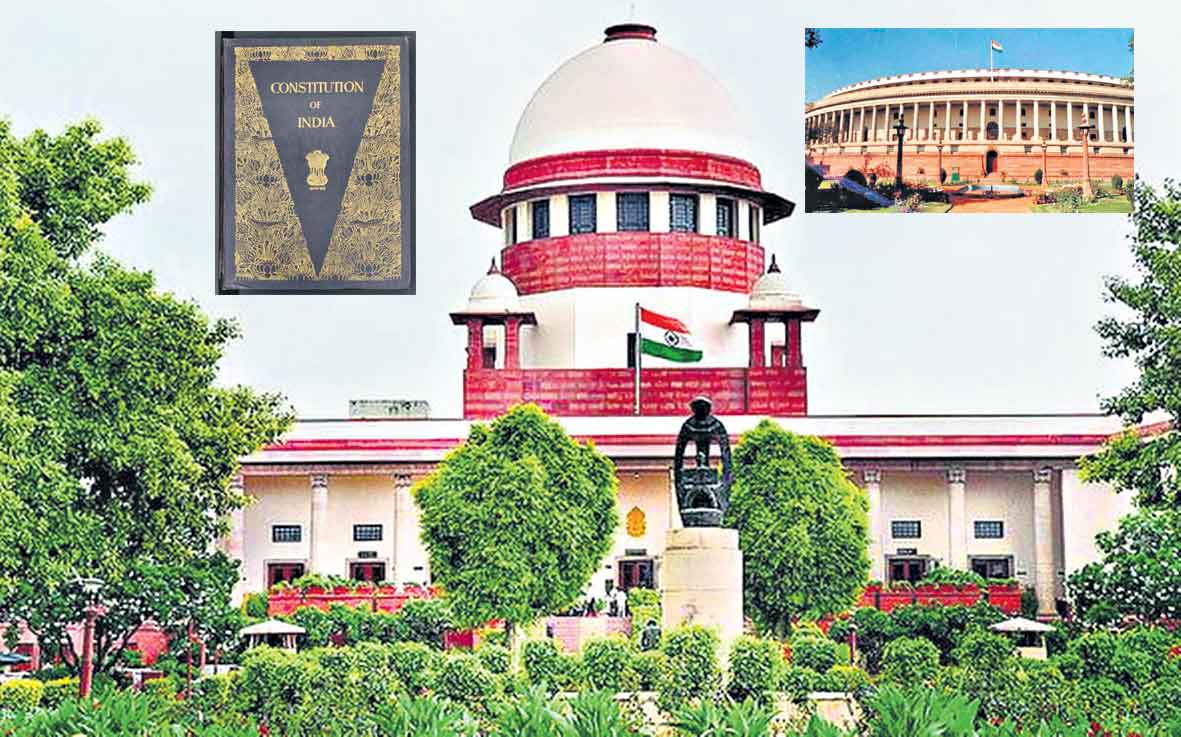 సుప్రీంకోర్టు ప్రాథమిక అధికార పరిధిలోని అంశాలు?