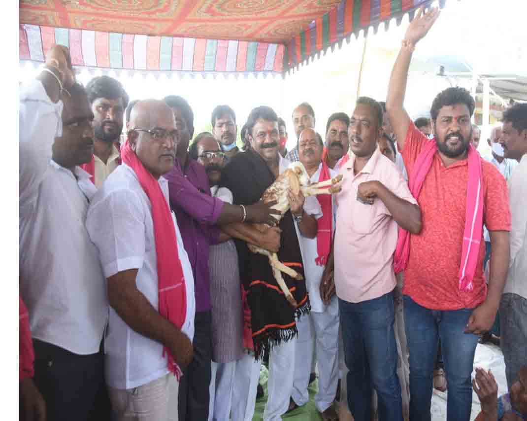 Huzurabad |  గ్రామాల అభివృద్ధి టీఆర్ఎస్ తోనే సాధ్యం : మంత్రి తలసాని శ్రీనివాస్ యాదవ్..