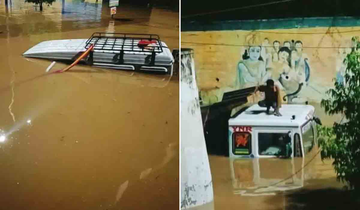 వరదలో చిక్కుకుని నవ వధువు మృతి