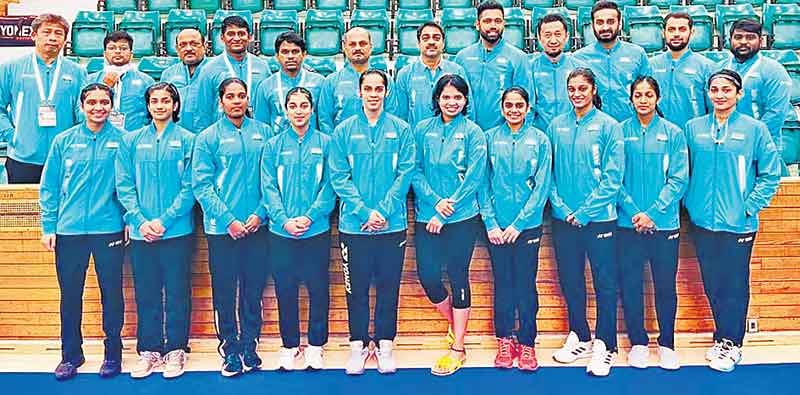 క్వార్టర్స్‌లో భారత్‌ ఉబెర్‌ కప్‌ టోర్నీ