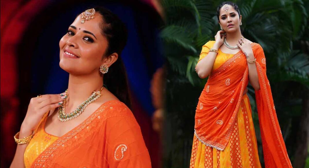 కుందనపు బొమ్మలా అన‌సూయ‌..