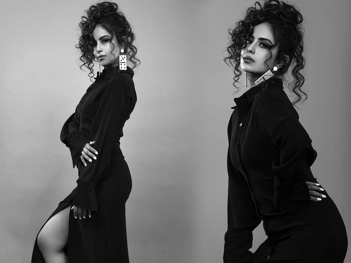 Avika Gor: బ్లాక్ అండ్ బ్లాక్ లో చిన్నారి పెళ్లికూతురు