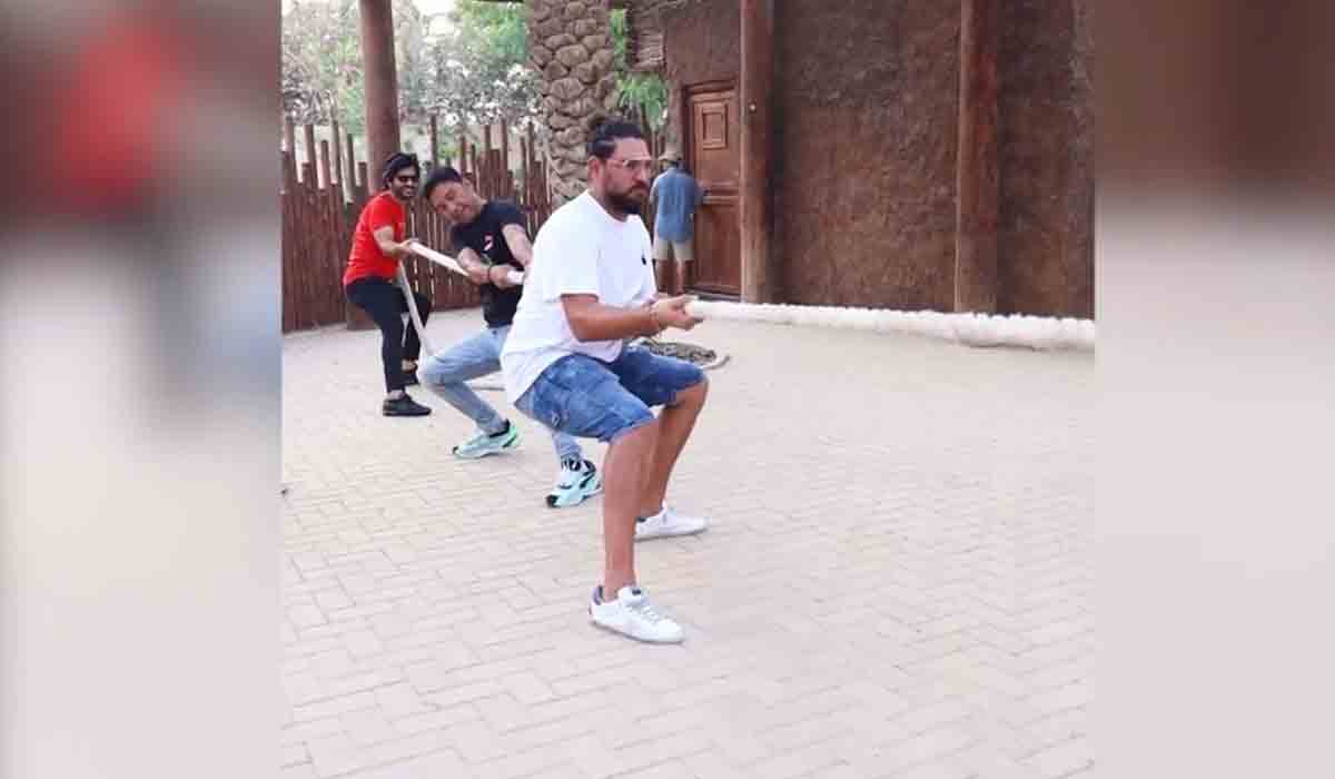 Viral Video | లైగ‌ర్‌తో యువ‌రాజ్ ట‌గ్ ఆఫ్ వార్‌.. ఎవ‌రు గెలిచారు?