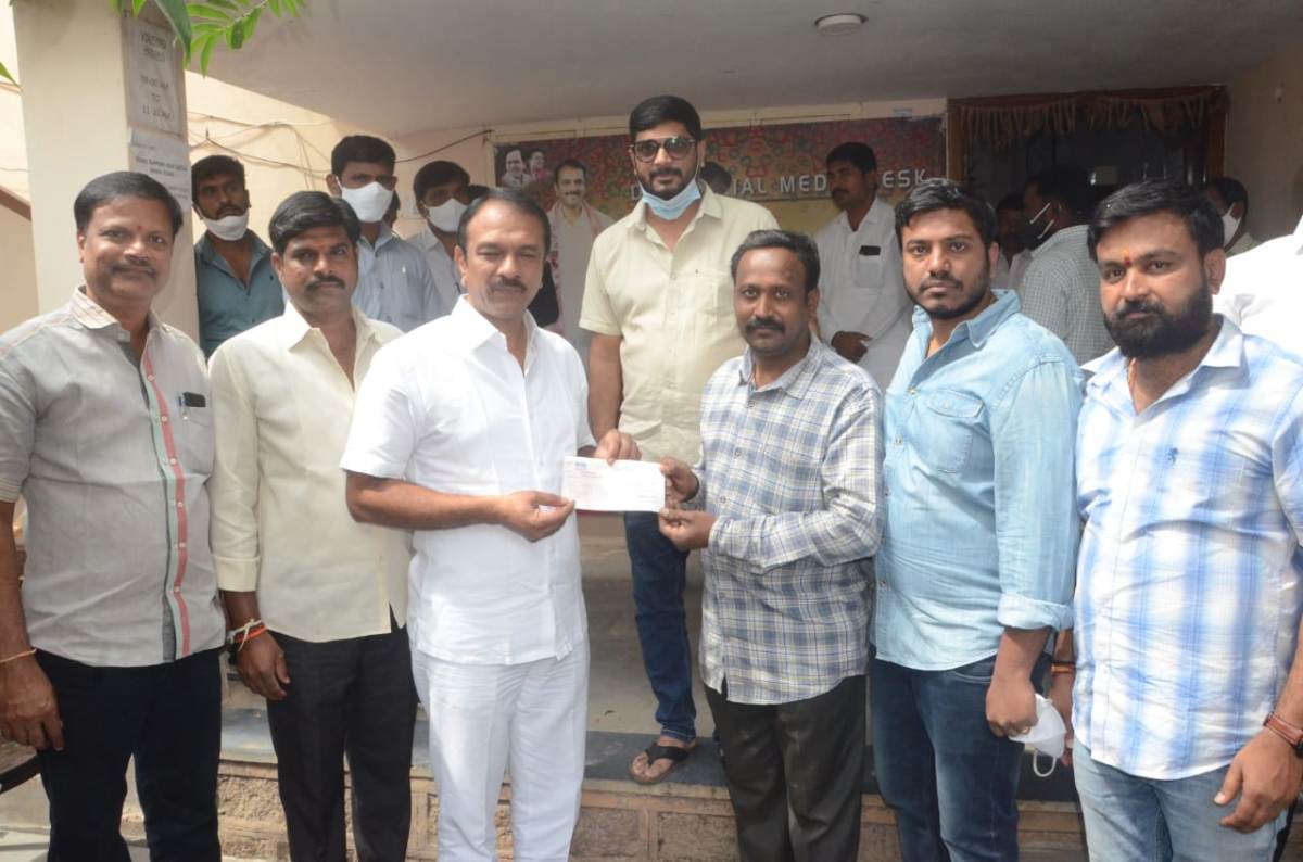 Cmrf | పేదలకు వరం సీఎం సహాయ నిధి : ఎంఆర్‌డీసీ  చైర్మన్‌ దేవిరెడ్డి సుధీర్‌రెడ్డి