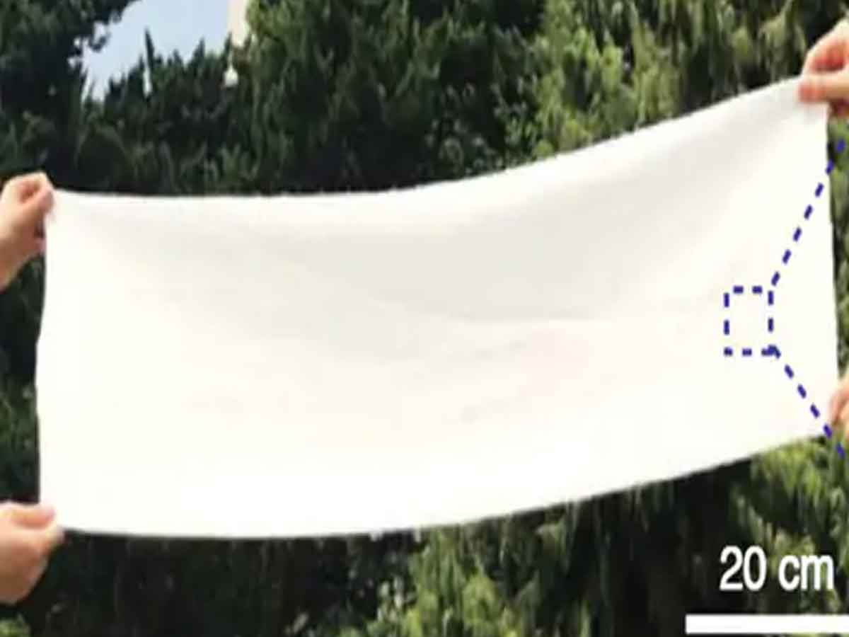 New cool fabric : ఈ పట్టు వస్త్రం.. గాలి కంటే చల్లగా ఉంచుతుంది.. చైనా శాస్త్రవేత్తల సృష్టి